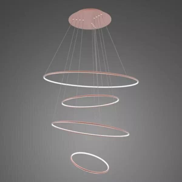 Люстра Altavola Design LA084/P_100_in_4k_rose_gold LED Circles No.4 Rose Gold
