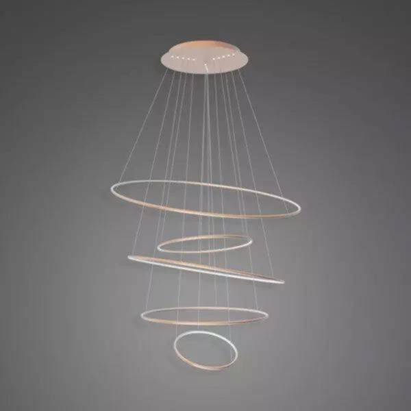 Люстра Altavola Design LA085/P_120_in_3k_copper_dimm LED Circles No.5 Copper