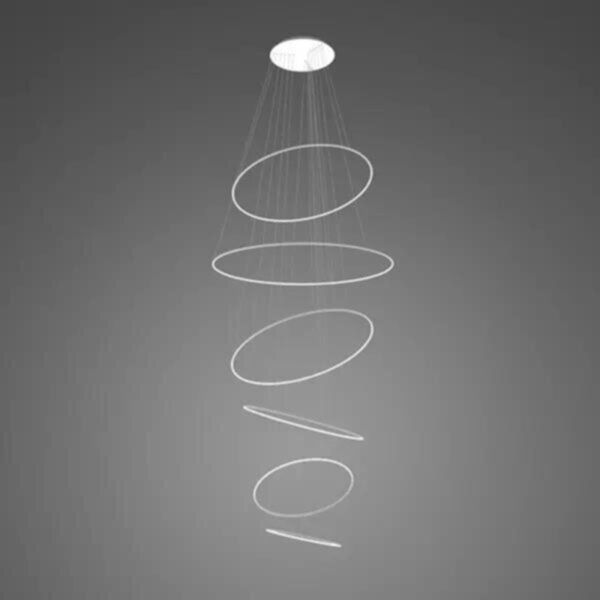 Żyrandol Altavola Design LA086/P_150_in_3k_white_dimm LED Circles No.6 White