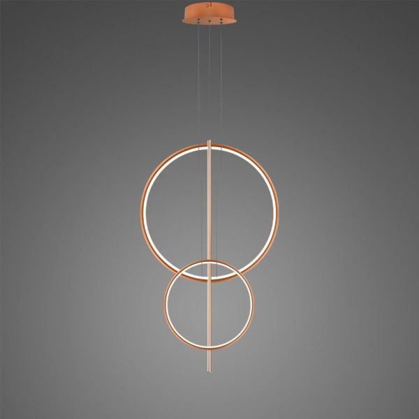 Lampa wisząca Altavola Design LA087/2P_60_40_100_3k_copper Linea No.5 2P-60-40-100 3K Copper
