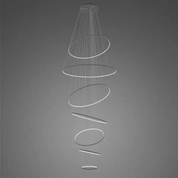 Żyrandol Altavola Design LA087/P_150_in_4k_black_dimm LED Circles No.7 Black 4K