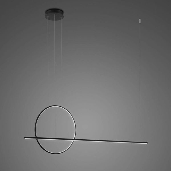 Lampa wisząca Altavola Design LA087/PX120_40_4k_black Linea No.2 PX120-40 4K Black