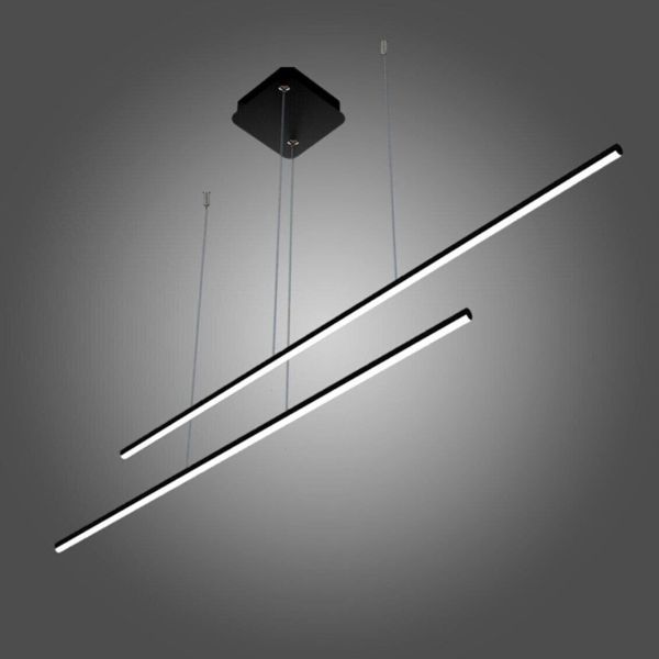 Lampa wisząca Altavola Design LA089/2P_100_3k_black Linea No.2 2P-100 3K Black