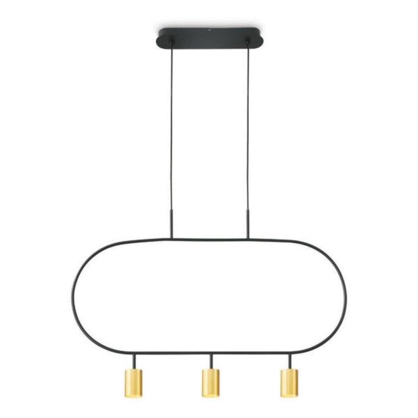 Lampa wisząca Altavola Design LPL338-GD Luna 3-GD