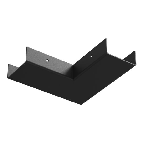 Кутове з'єднання Antigo 1015 Cube Pipe Drop Line Move Narożnik Sufit Czarny