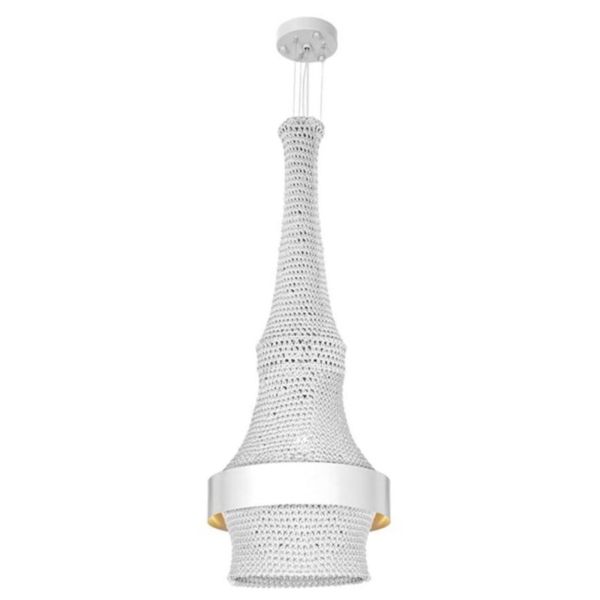 Żyrandol Antigo 5037 Dota I Biały 3k