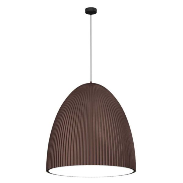 Lampa wisząca Antigo 5040 Gandra 60x60 Laminat Czekolada
