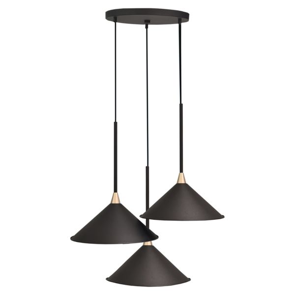 Підвісний світильник Antigo 5066 Merto 3 Czarny