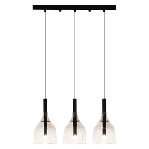 Lampa wisząca Antigo 5096 Botor 3 Czarny