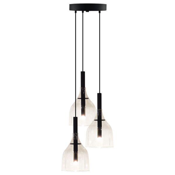 Lampa wisząca Antigo 5097 Botor O 3 Czarny