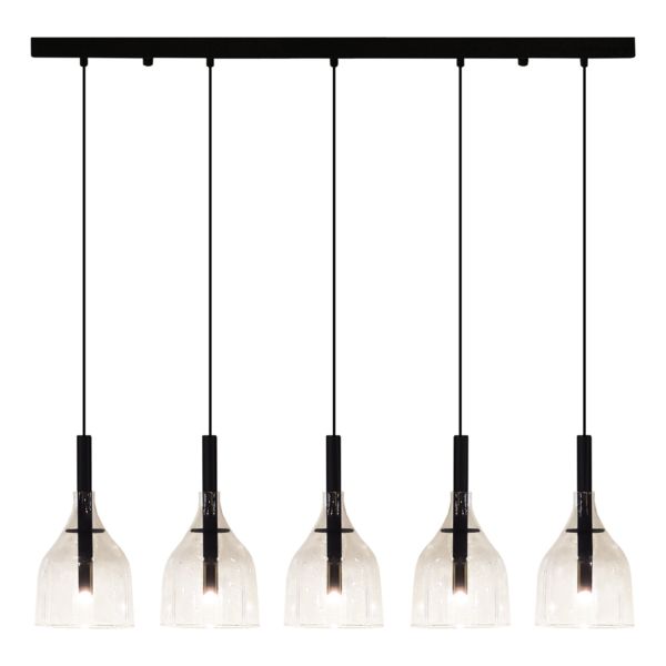 Lampa wisząca Antigo 5098 Botor 5 Czarny