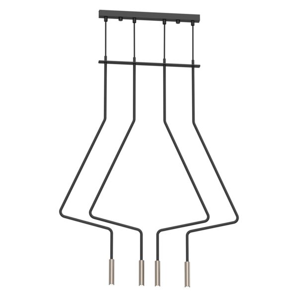 Підвісний світильник Antigo 5141 No. Vi 4 Czarny