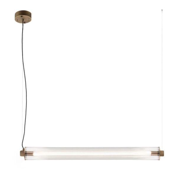 Lampa wisząca Antigo 5219 Merezi 4 - mosiądz patyna mat- 3K