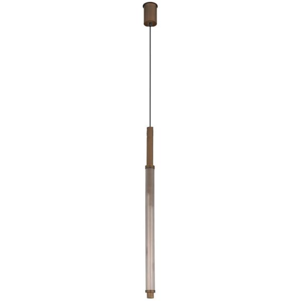 Lampa wisząca Antigo 5230 Astako Z-70cm- mosiądz patyna mat- 3K