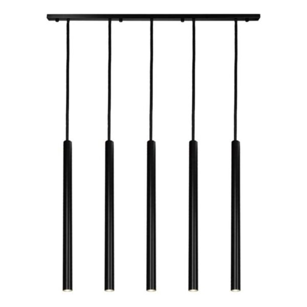 Lampa wisząca Antigo 5528 Yabu 5 Czarny