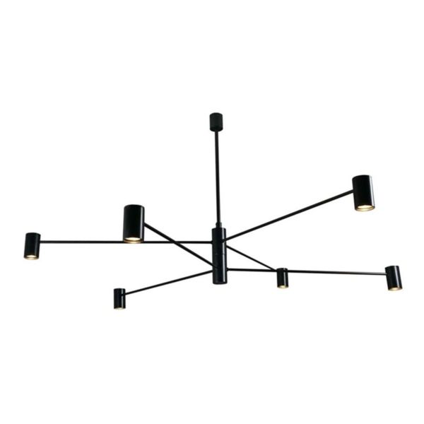 Люстра Antigo 5638 Dakata 6 Czarny