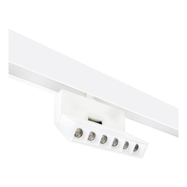 Магнітний трековий світильник Antigo 6598 Komatsu Dot Move 112 Mm Bi, 4k, 6w, 480lm, 4k