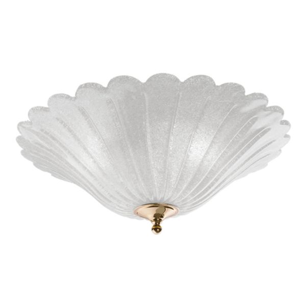 Żyrandol Antigo 8159 Bacelo 45 Cm Srebrny Klosz Mosiądz Polerowany