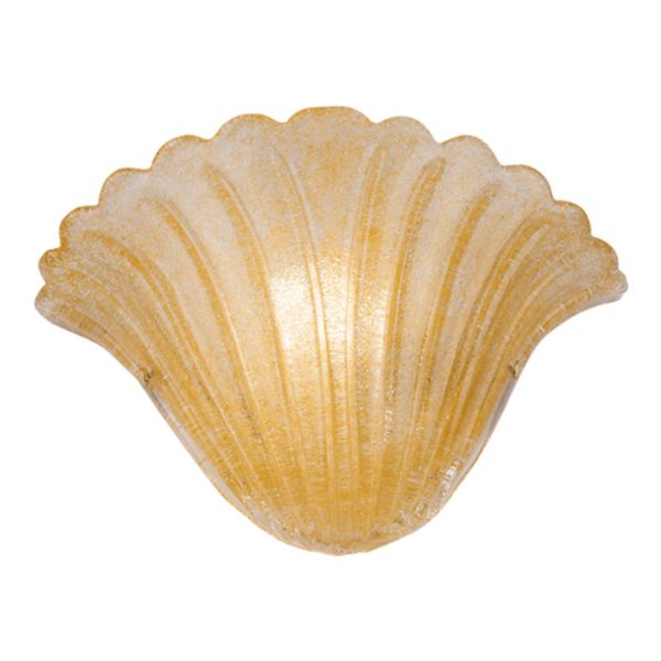 Kinkiet Antigo 8160 Bacelo K Złoty Klosz Mosiądz Polerowany