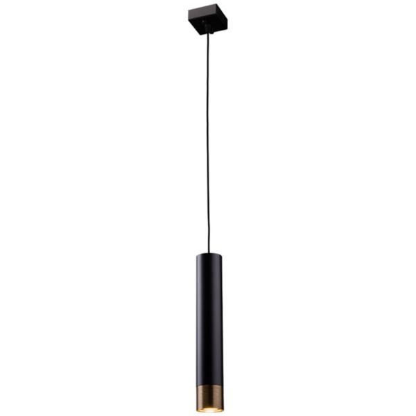 Lampa wisząca Antigo 8256 Eido 1 Czarny Patyna