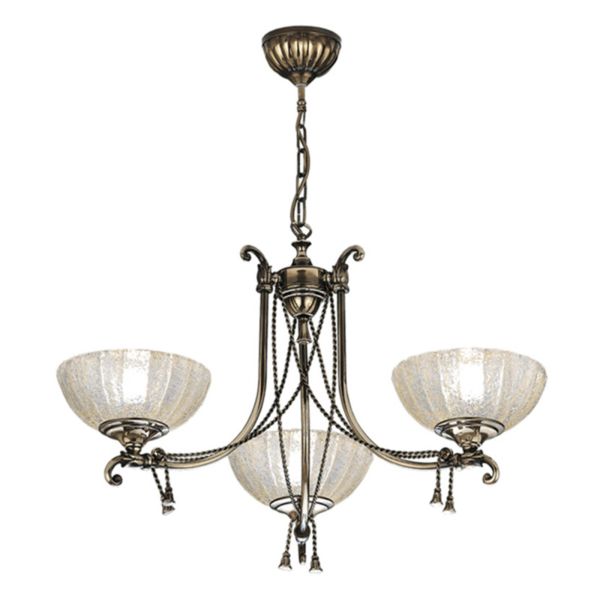 Люстра Antigo 8313 Granada 3 Patyna Połysk