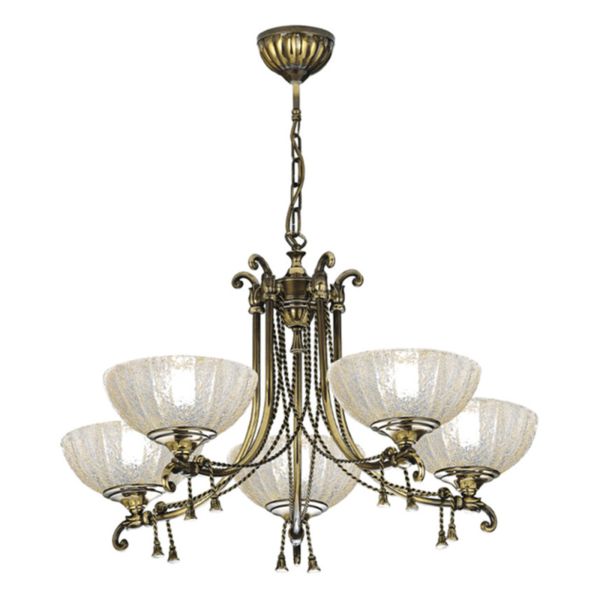 Żyrandol Antigo 8315 Granada 5 Patyna Połysk