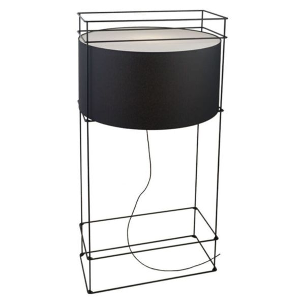 Lampa podłogowa Antigo 9029 Paa Czarny Czarny Abażur