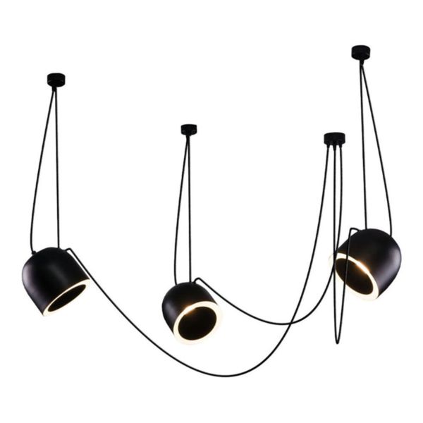 Lampa wisząca Antigo 9037 Dobo 3 Czarny