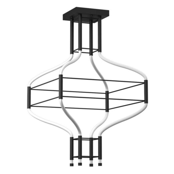 Żyrandol Antigo 9055 Alha S 4 Czarny 3k