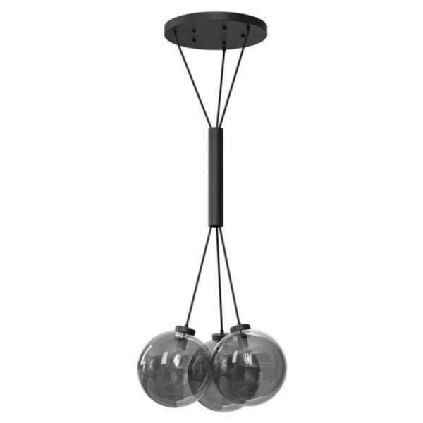 Lampa wisząca Antigo 9143 Io 3 Czarny