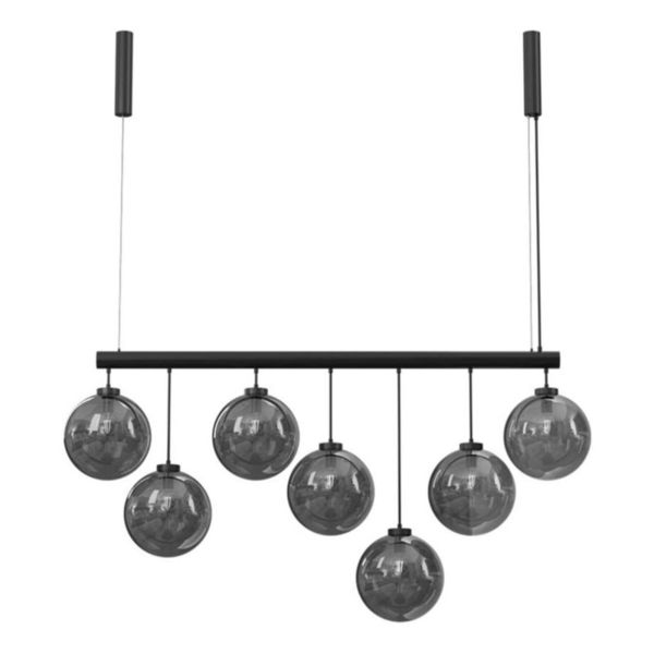 Lampa wisząca Antigo 9144 Io 7 Czarny