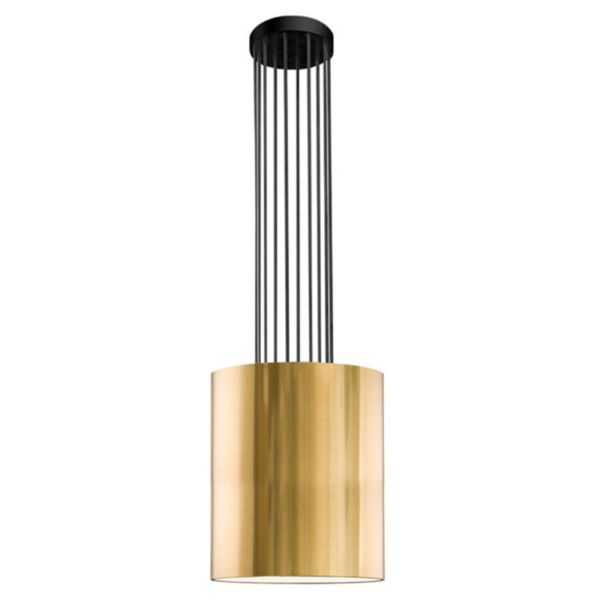 Lampa wisząca Antigo 9492 Ihi Czarny Mosiężny Abażur