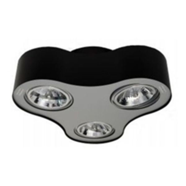 Oprawa punktówa Azzardo AZ0618 PINO 3 BLACK PLAFON