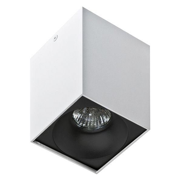 Точковий світильник Azzardo AZ0827 + AZ0832 Hugo WH+Hugo R BK