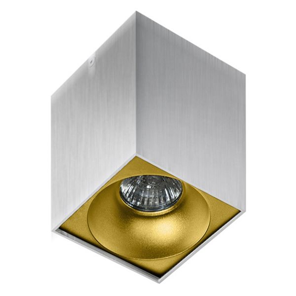 Oprawa punktówa Azzardo AZ0828 + AZ0831 Hugo ALU+Hugo R GO