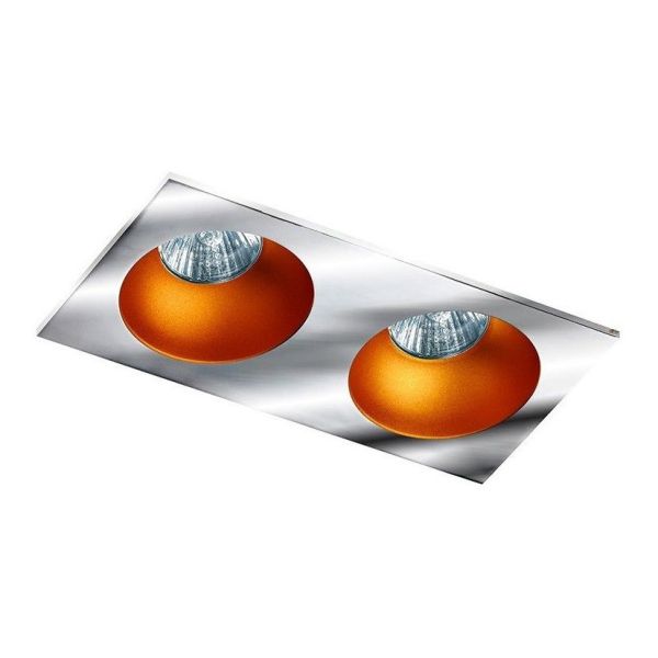 Oprawa punktówa Azzardo AZ1738 + AZ0824 x 2 Hugo+Remo Hugo 2 Downlight