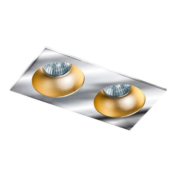 Oprawa punktówa Azzardo AZ1738 + AZ0825 x 2 Hugo+Remo Hugo 2 Downlight