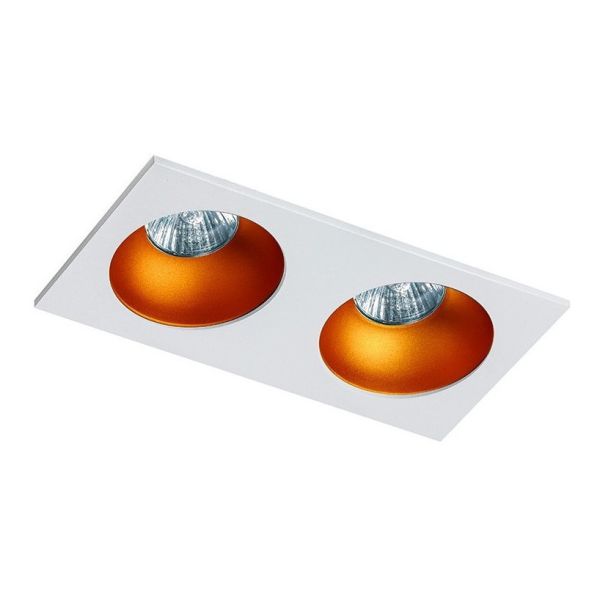 Oprawa punktówa Azzardo AZ1739 + AZ0824 x 2 Hugo+Remo Hugo 2 Downlight