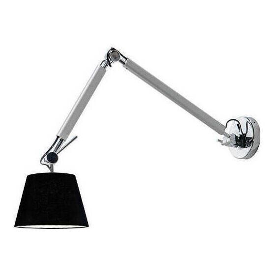 Kinkiet Azzardo AZ2295 + AZ2597 Zyta Wall S ALU/BK