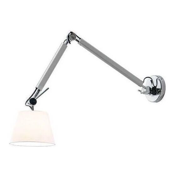 Kinkiet Azzardo AZ2295 + AZ2599 Zyta Wall S ALU/WH