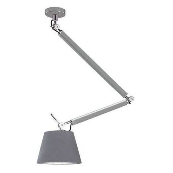 Lampa wisząca Azzardo AZ2304 + AZ2604 Zyta M Pendant ALU/GR