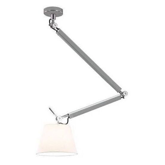 Lampa wisząca Azzardo AZ2304 + AZ2605 Zyta M Pendant ALU/WH
