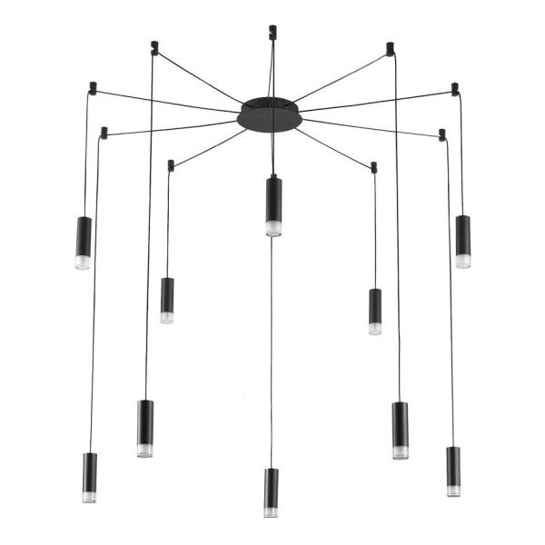 Żyrandol Azzardo AZ2905 + AZ2679 x 10 + AZ2681 x 10 Ziko