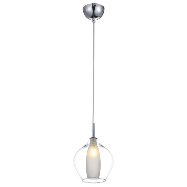 Lampa wisząca Azzardo AZ3074 Amber Milano 1 (clear)