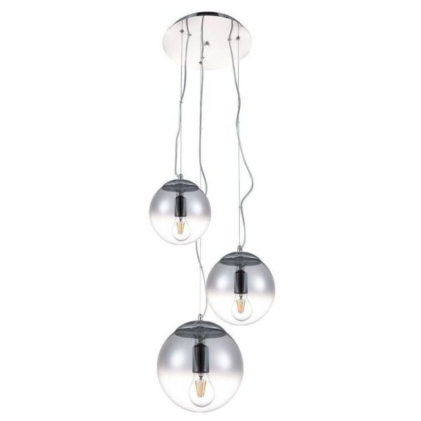 Lampa wisząca Azzardo AZ3104 Iris 3 (chrome)