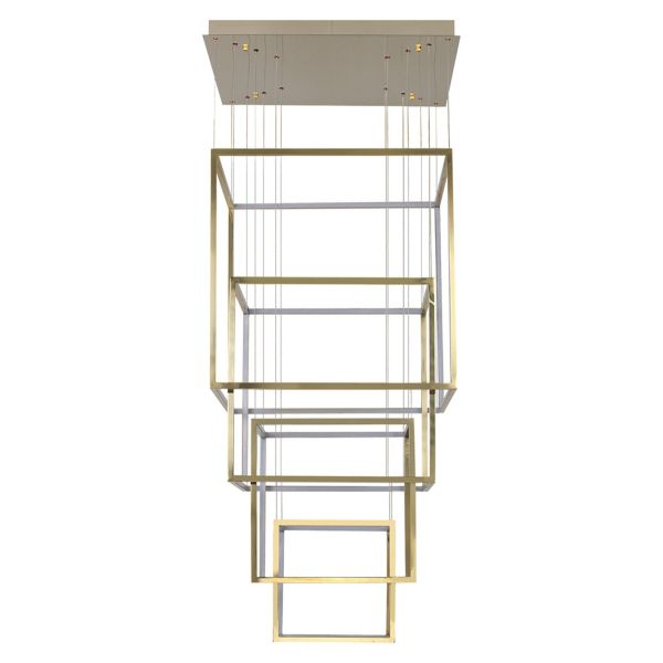 Lampa wisząca Azzardo AZ3140 Opera XL DIMM (gold)