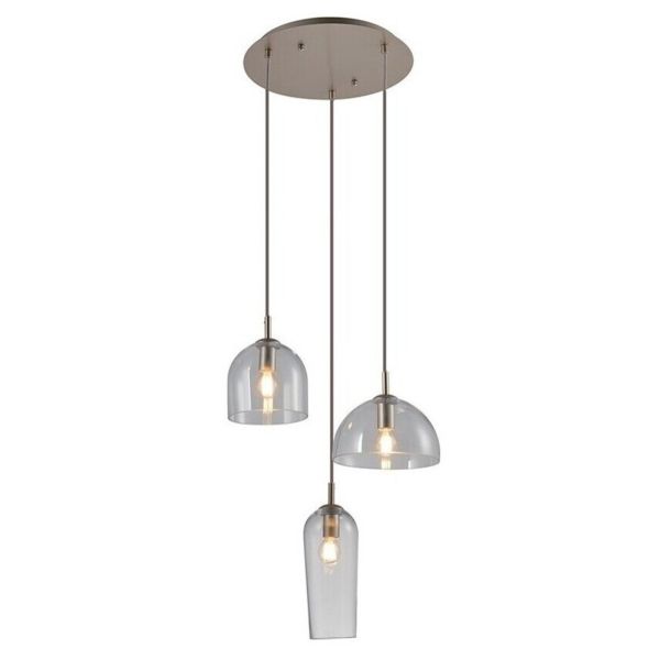 Lampa wisząca Azzardo AZ3338 Blanca 3 (champagne)