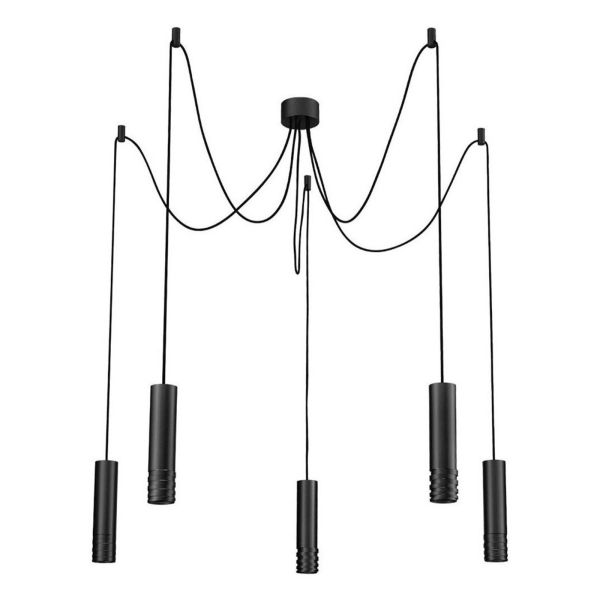 Люстра Azzardo AZ3405 Locus L pendant 5 (black)