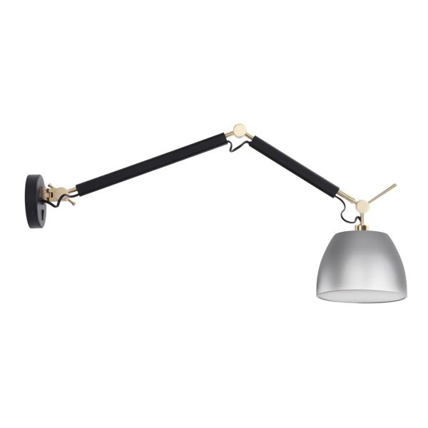 Бра Azzardo AZ4190 + AZ2593 Zyta Wall S BK/GO