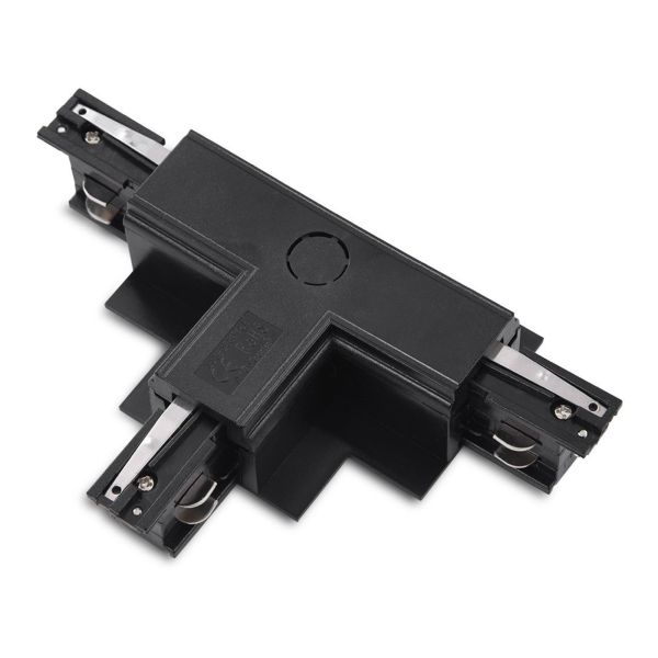 Łącznik T 3 fazy Azzardo AZ4300 TRACK 3LINE T CONNECTOR RIGHT GIPS BK